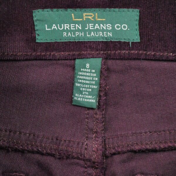 Pantalon classiques femme bordeaux Polo Ralph Lauren