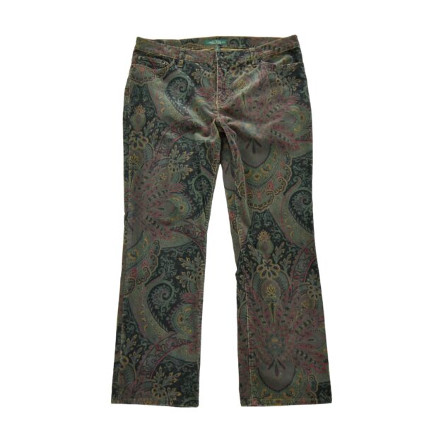 Pantalon classiques femme kaki Polo Ralph Lauren
