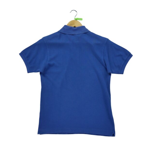 Polo manches courtes femme bleu Lacoste Col Polo