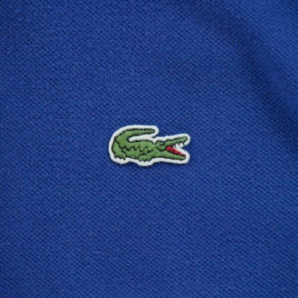 Polo manches courtes femme bleu Lacoste Col Polo