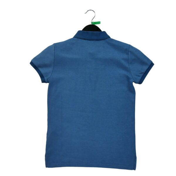 Polo manches courtes femme bleu Polo Ralph Lauren Motif chine Col Polo