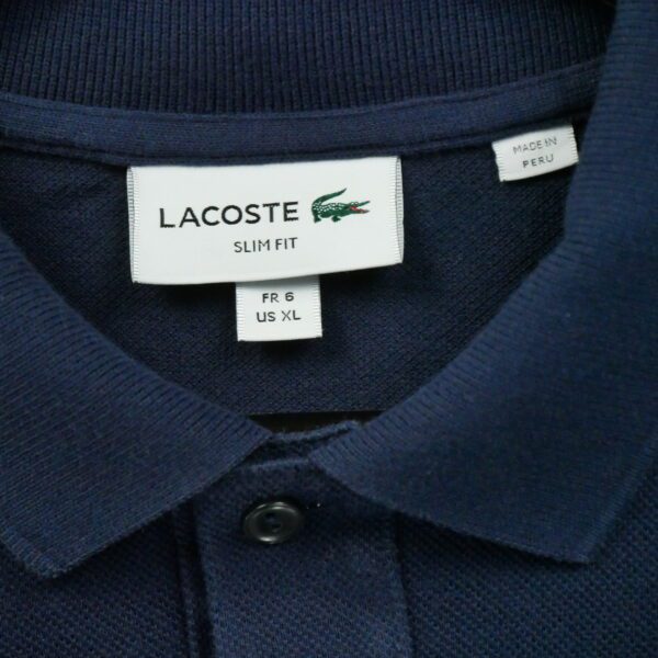 Polo manches courtes femme marine Lacoste Col Polo