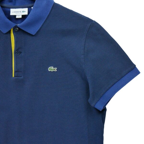 Polo manches courtes femme marine Lacoste Col Polo