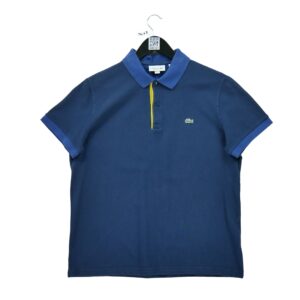 Polo manches courtes femme marine Lacoste Col Polo