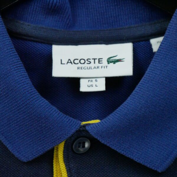 Polo manches courtes femme marine Lacoste Col Polo