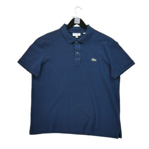 Polo manches courtes femme marine Lacoste Col Polo