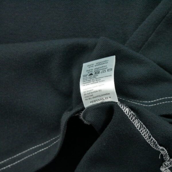 Polo manches courtes femme noir Lacoste Col Polo