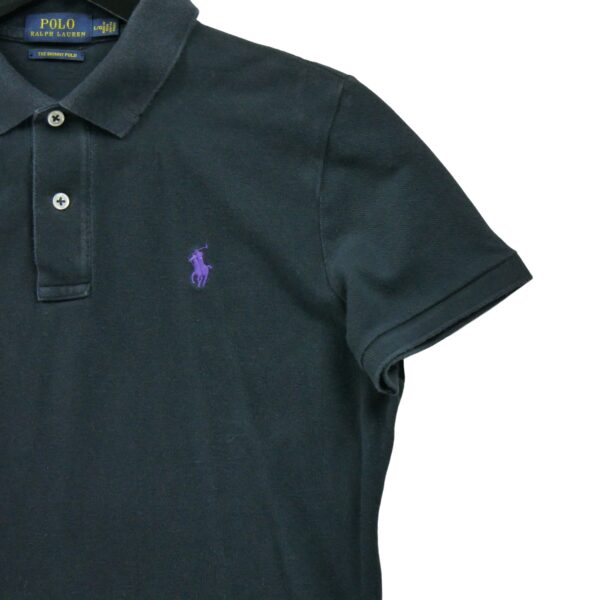 Polo manches courtes femme noir Polo Ralph Lauren Col Polo