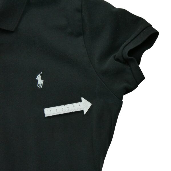 Polo manches courtes femme noir Polo Ralph Lauren Col Polo