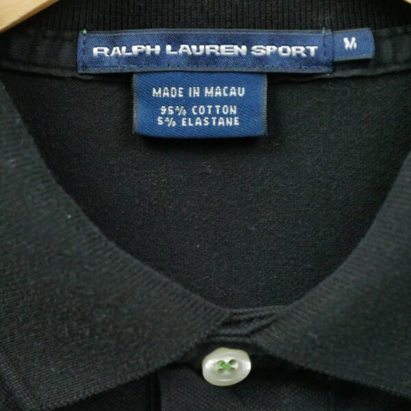 Polo manches courtes femme noir Polo Ralph Lauren Col Polo