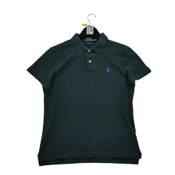 Polo manches courtes femme noir Polo Ralph Lauren Col Polo