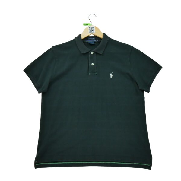 Polo manches courtes femme noir Polo Ralph Lauren Motif a rayures Col Polo