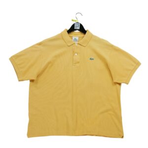 Polo manches courtes femme orange Lacoste Col Polo
