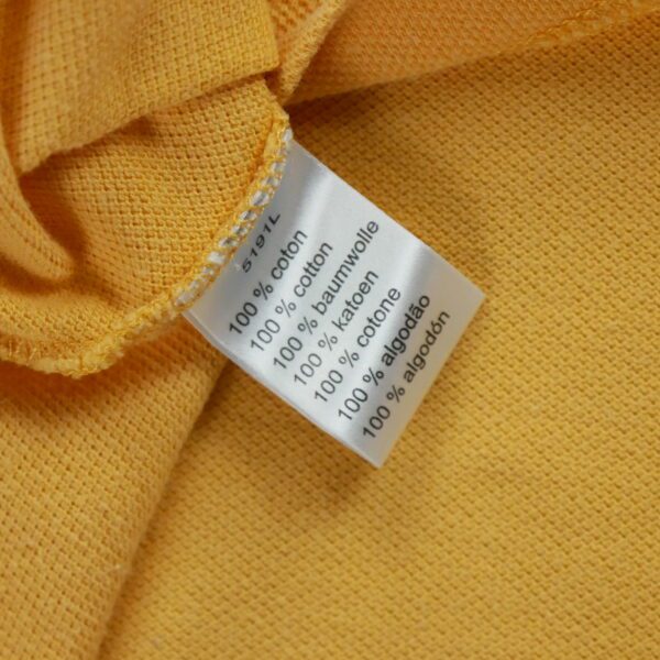 Polo manches courtes femme orange Lacoste Col Polo