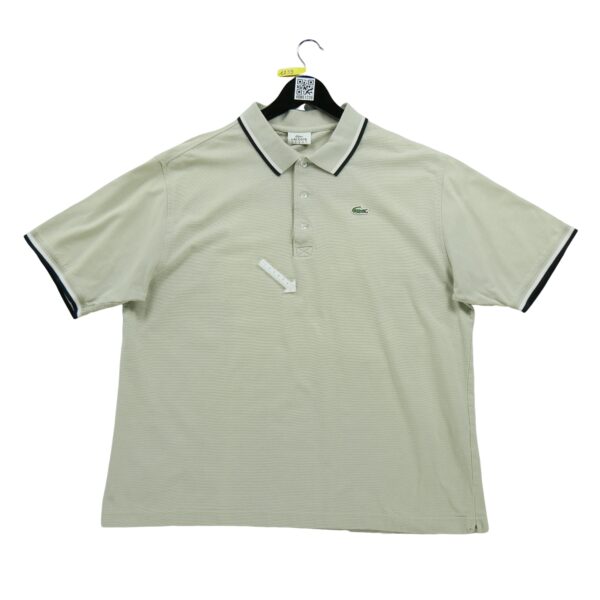 Polo manches courtes homme beige Lacoste Col Polo