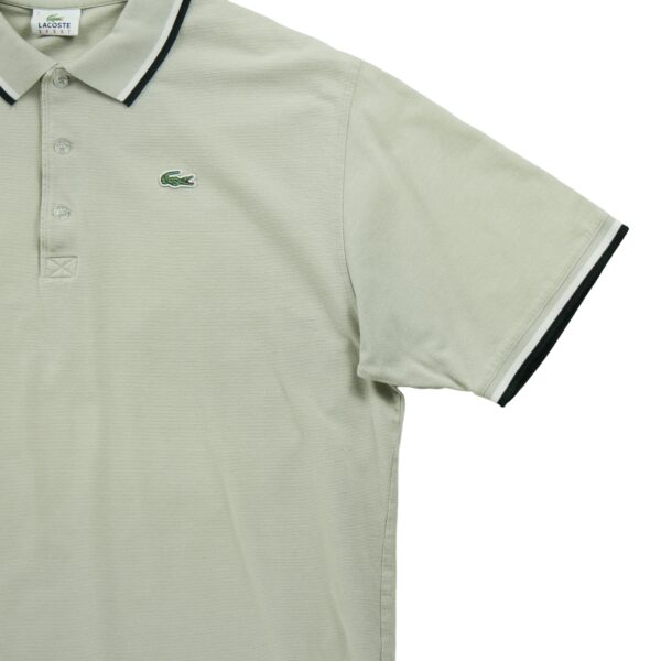 Polo manches courtes homme beige Lacoste Col Polo