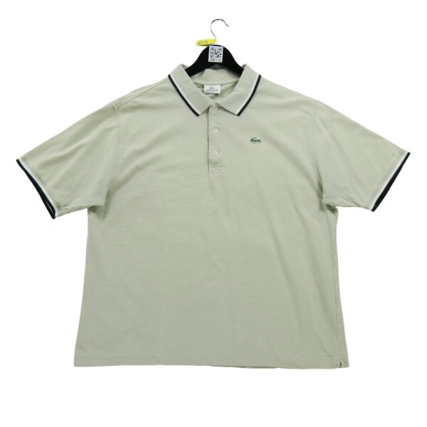 Polo manches courtes homme beige Lacoste Col Polo