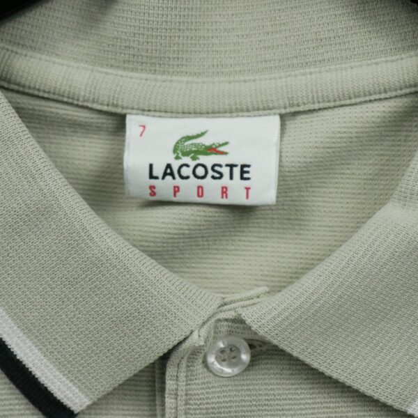 Polo manches courtes homme beige Lacoste Col Polo