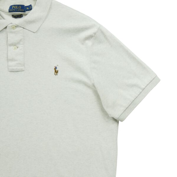 Polo manches courtes homme beige Polo Ralph Lauren Motif chine Col Polo