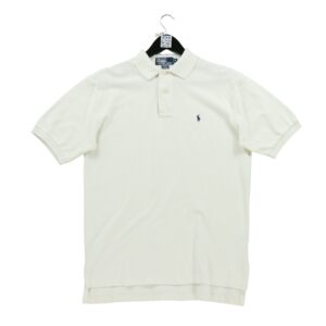 Polo manches courtes homme blanc Polo Ralph Lauren Col Polo