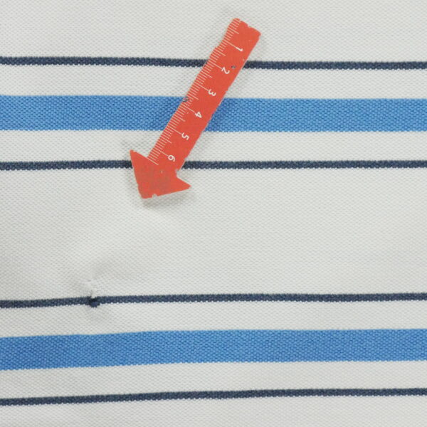 Polo manches courtes homme blanc Polo Ralph Lauren Motif a rayures Col Polo