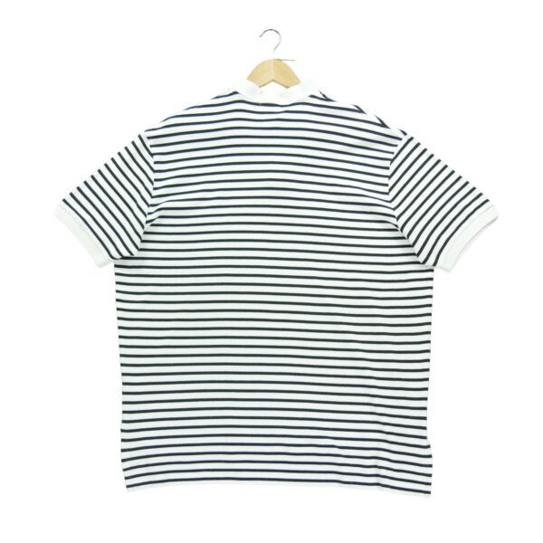 Polo manches courtes homme blanc Polo Ralph Lauren Motif a rayures Col Polo