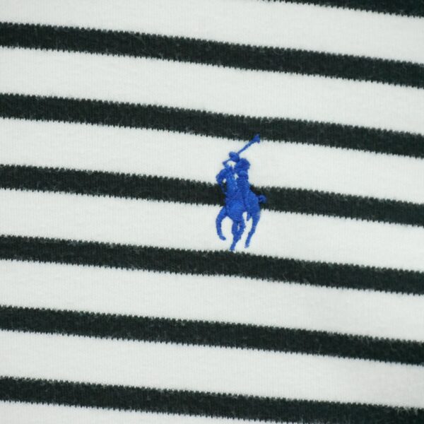 Polo manches courtes homme blanc Polo Ralph Lauren Motif a rayures Col Polo