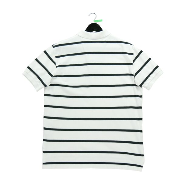 Polo manches courtes homme blanc Polo Ralph Lauren Motif a rayures Col Polo
