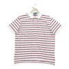 Polo manches courtes homme blanc Polo Ralph Lauren Motif a rayures Col Polo