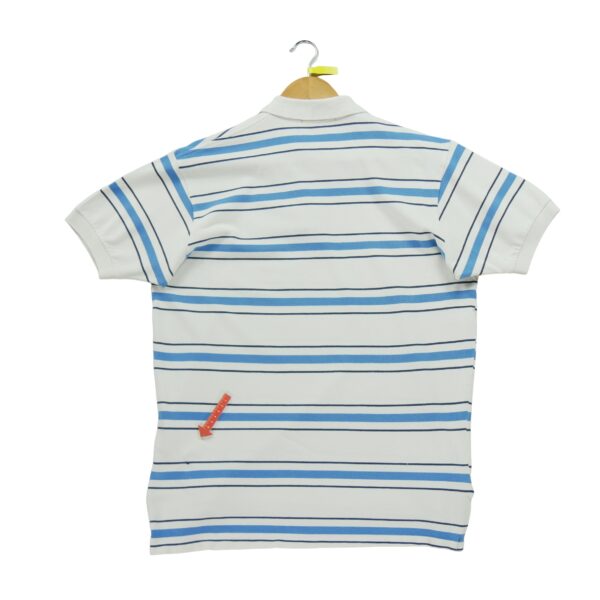Polo manches courtes homme blanc Polo Ralph Lauren Motif a rayures Col Polo