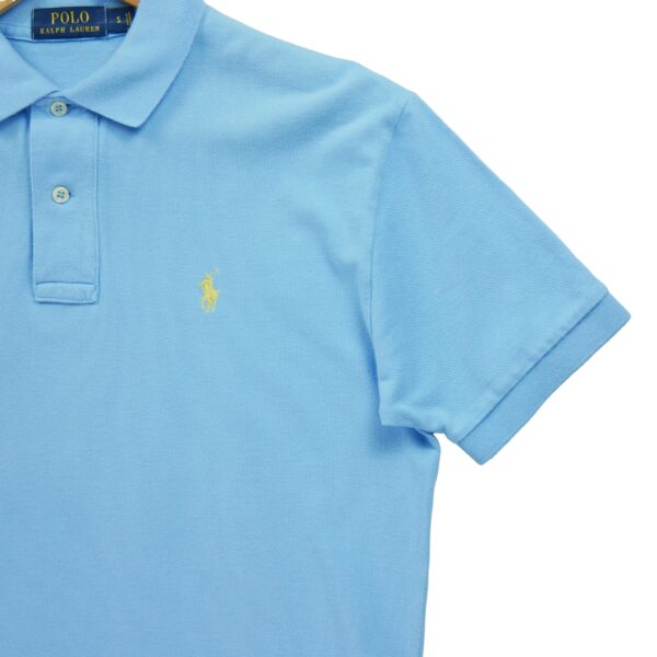 Polo manches courtes homme bleu clair Polo Ralph Lauren Col Polo