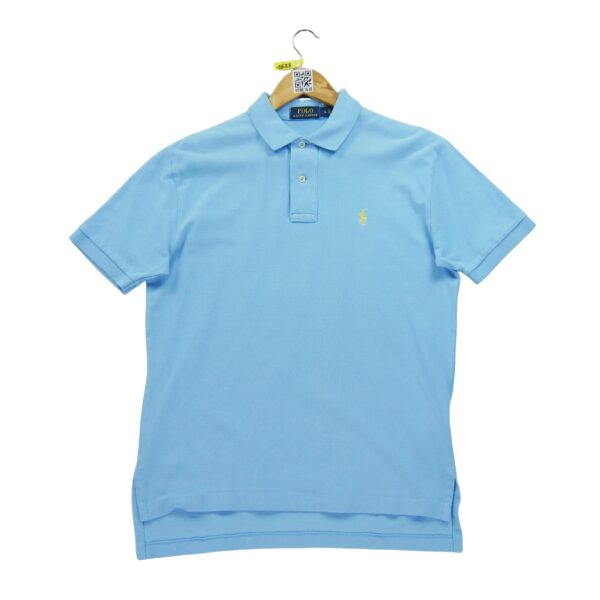Polo manches courtes homme bleu clair Polo Ralph Lauren Col Polo