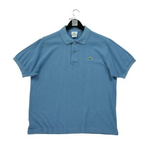 Polo manches courtes homme bleu Lacoste Col Polo