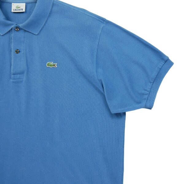 Polo manches courtes homme bleu Lacoste Col Polo