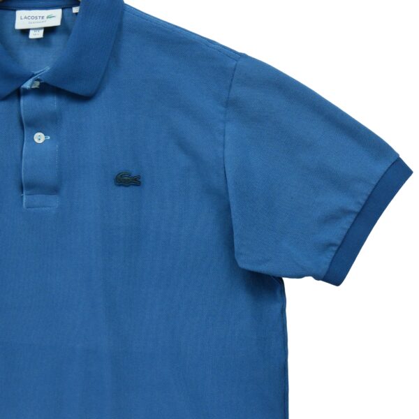 Polo manches courtes homme bleu Lacoste Motif a rayures Col Polo