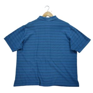 Polo manches courtes homme bleu Lacoste Motif a rayures Col Polo