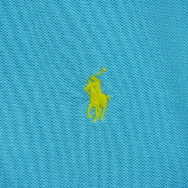 Polo manches courtes homme bleu Polo Ralph Lauren Col Polo