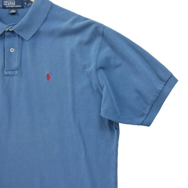 Polo manches courtes homme bleu Polo Ralph Lauren Col Polo