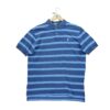 Polo manches courtes homme bleu Polo Ralph Lauren Motif a rayures Col Polo