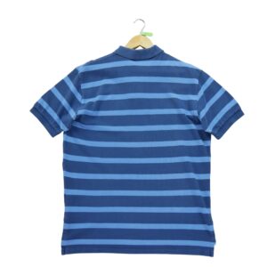 Polo manches courtes homme bleu Polo Ralph Lauren Motif a rayures Col Polo
