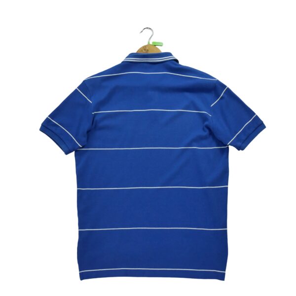 Polo manches courtes homme bleu Polo Ralph Lauren Motif a rayures Col Polo