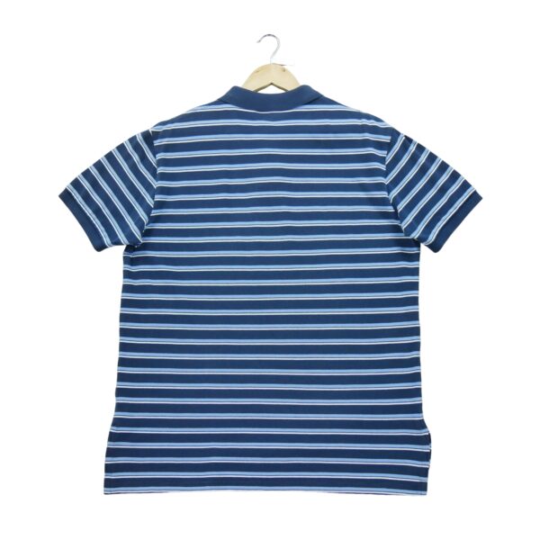 Polo manches courtes homme bleu Polo Ralph Lauren Motif a rayures Col Polo