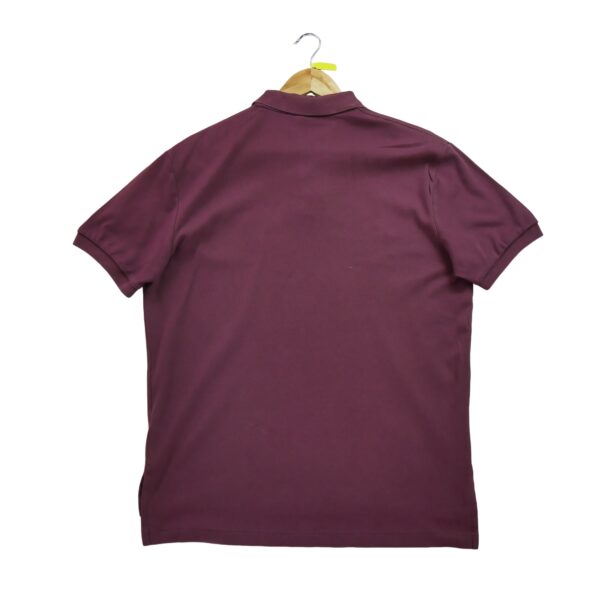 Polo manches courtes homme bordeaux Polo Ralph Lauren Col Polo