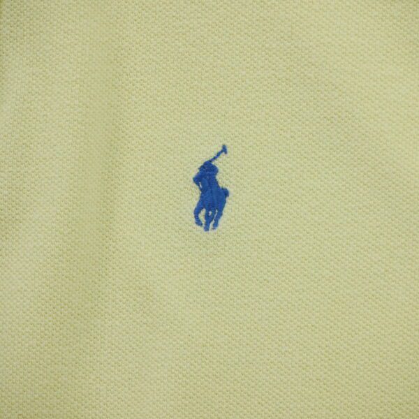 Polo manches courtes homme jaune Polo Ralph Lauren Col Polo