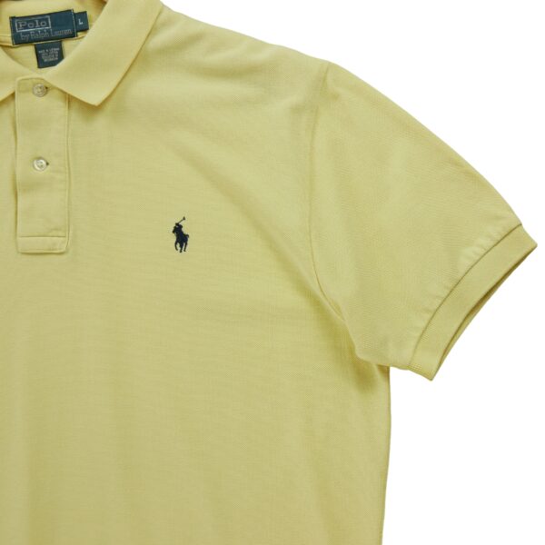 Polo manches courtes homme jaune Polo Ralph Lauren Col Polo