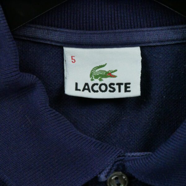 Polo manches courtes homme marine Lacoste Col Polo