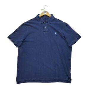 Polo manches courtes homme marine Polo Ralph Lauren Col Polo
