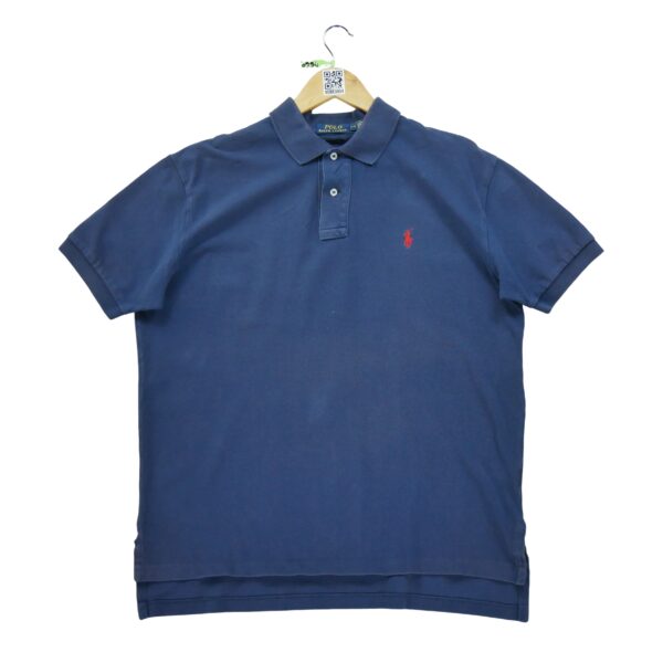 Polo manches courtes homme marine Polo Ralph Lauren Col Polo