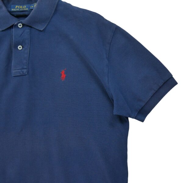 Polo manches courtes homme marine Polo Ralph Lauren Col Polo
