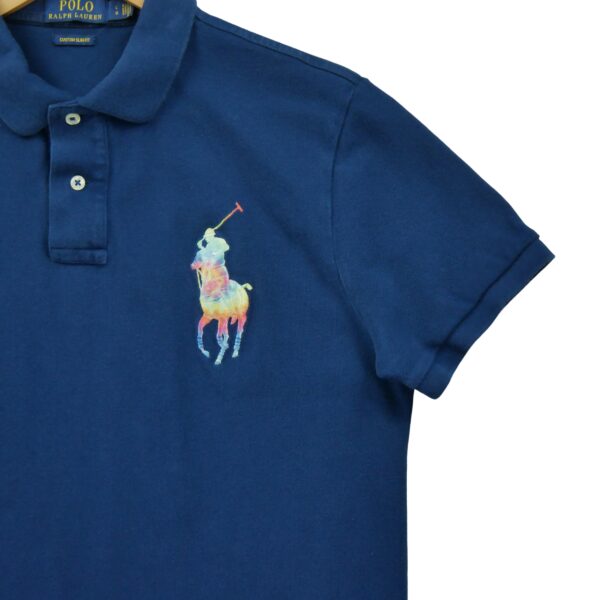 Polo manches courtes homme marine Polo Ralph Lauren Col Polo